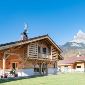 Construction chalet maison bois local BQS bois qualité savoie